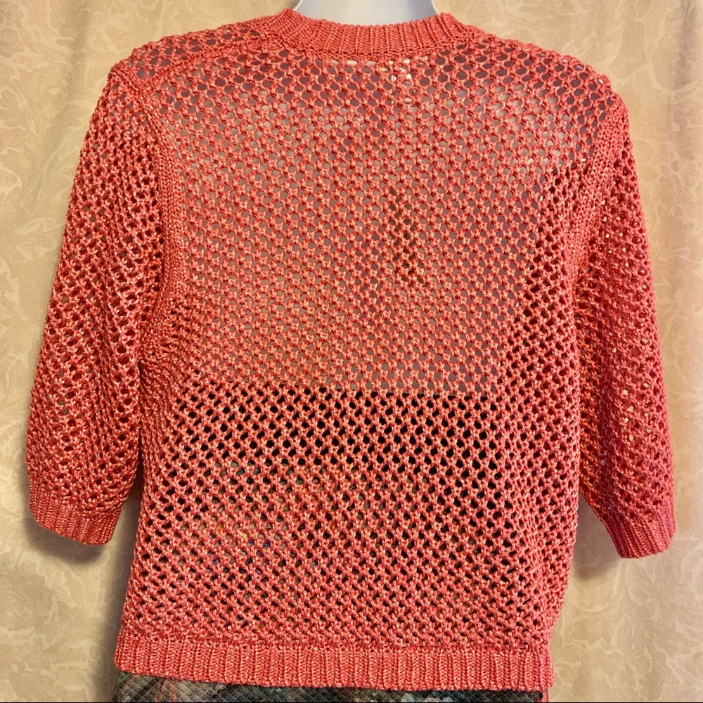 NWT Chico’s Siesta Shrug Open Weave Sweater - Picture 3 of 9